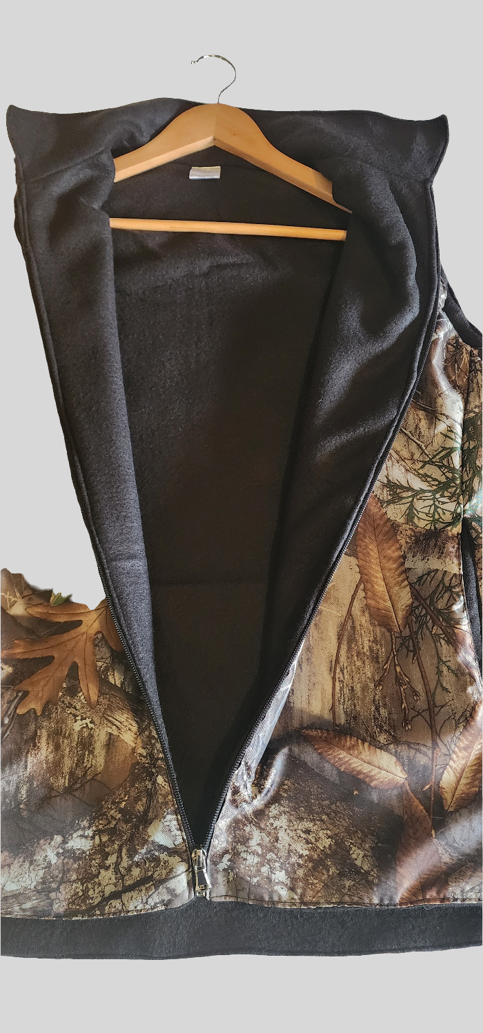 Camo vest adult