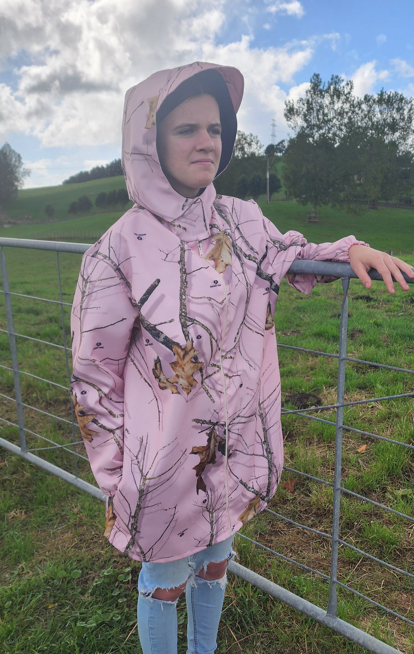 Pink jacket adult