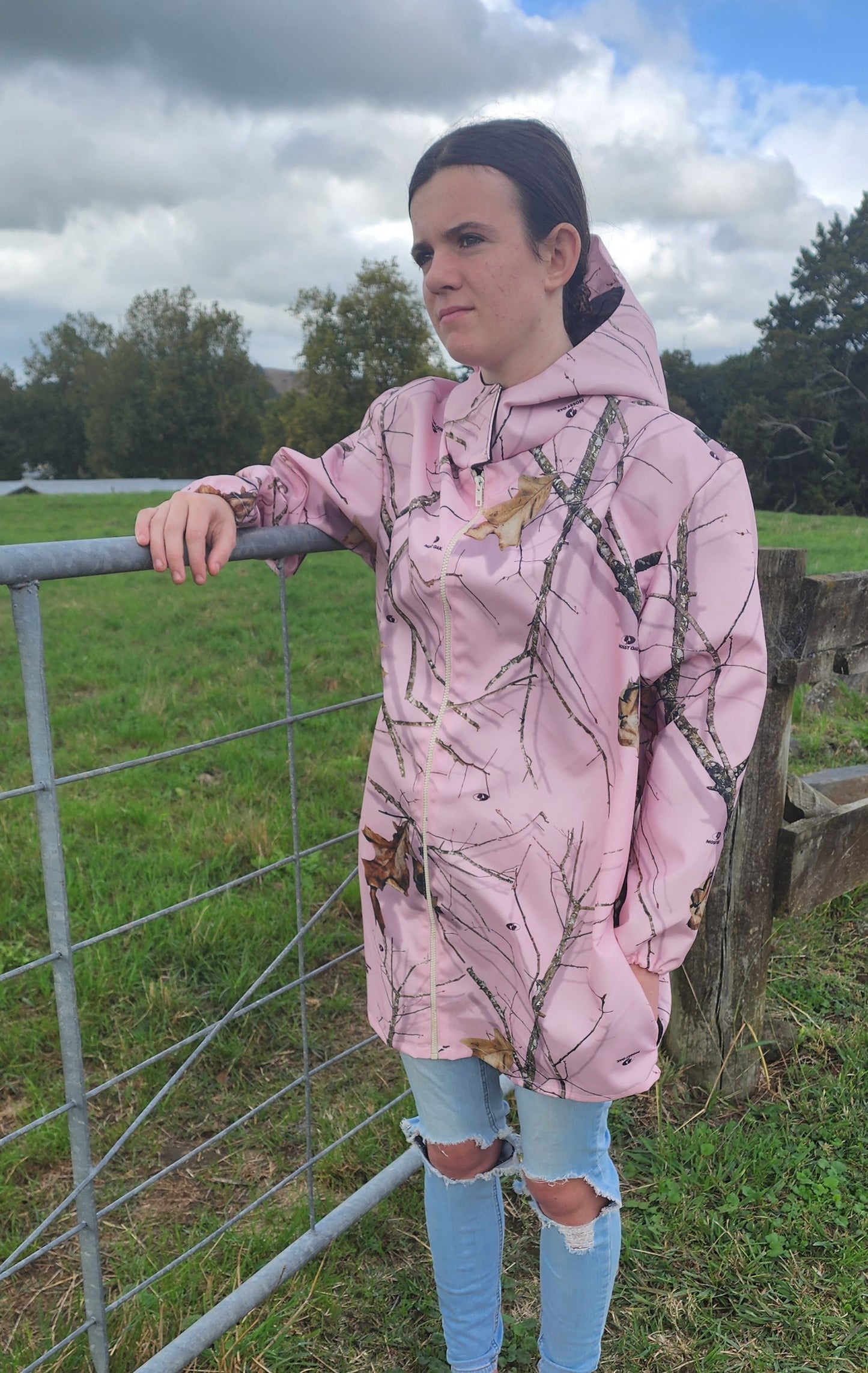 Pink jacket adult