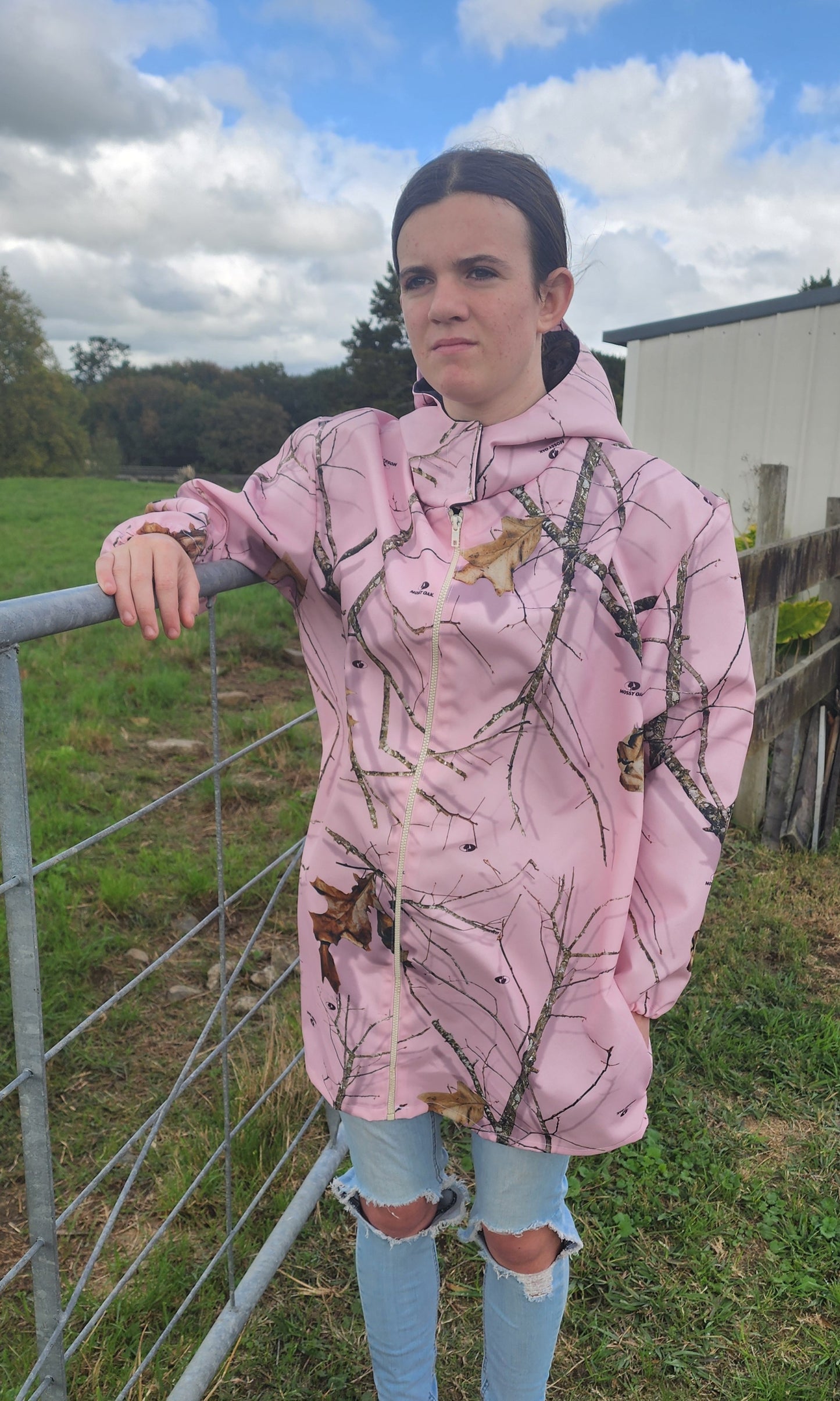 Pink jacket adult