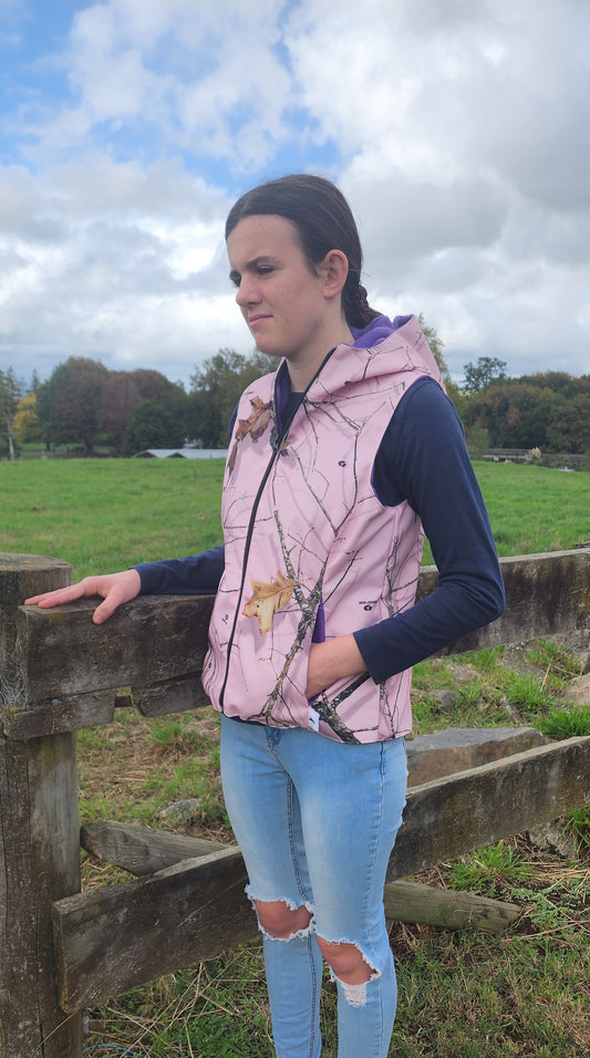Pink vest